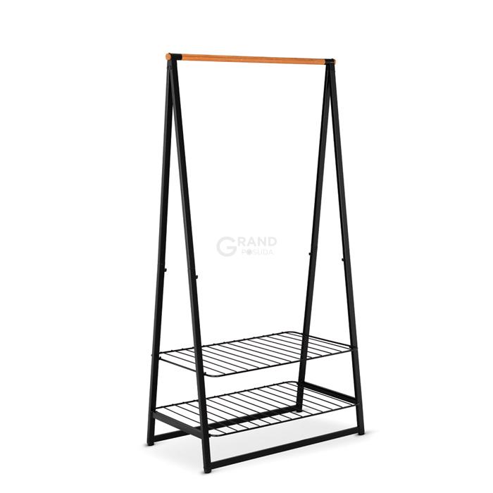 Brabantia Стойка для одежды 190х98,9х57 см черная | https://grandposuda.com.ua