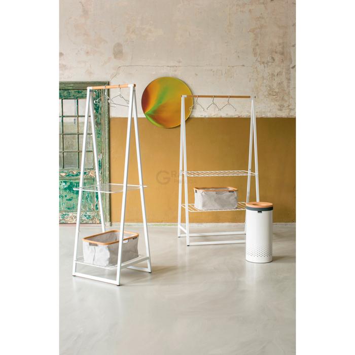 Brabantia Стойка для одежды 190х98,9х57 см белая | https://grandposuda.com.ua