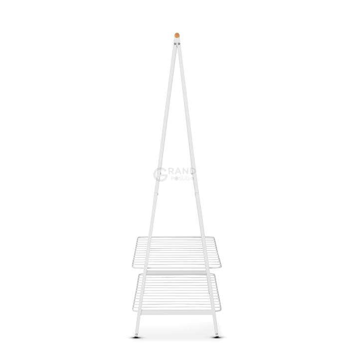 Brabantia Стойка для одежды 190х98,9х57 см белая | https://grandposuda.com.ua