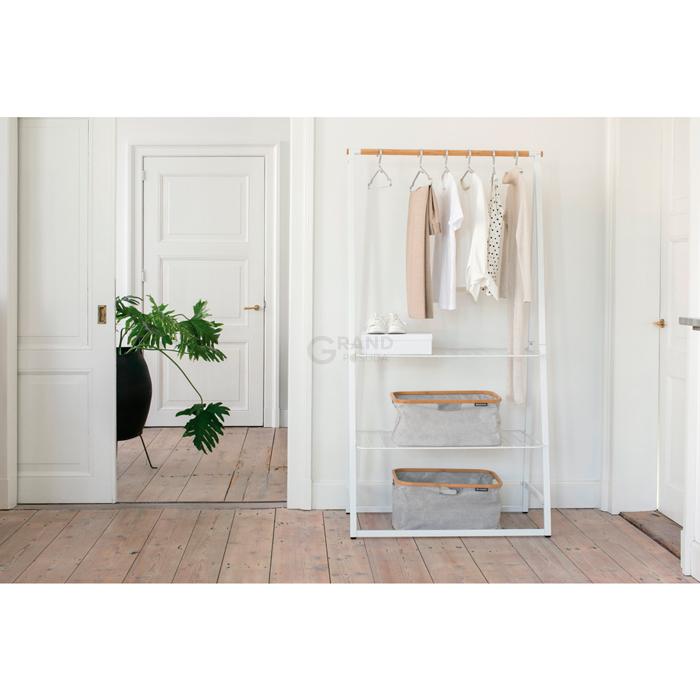 Brabantia Стойка для одежды 190х98,9х57 см белая | https://grandposuda.com.ua