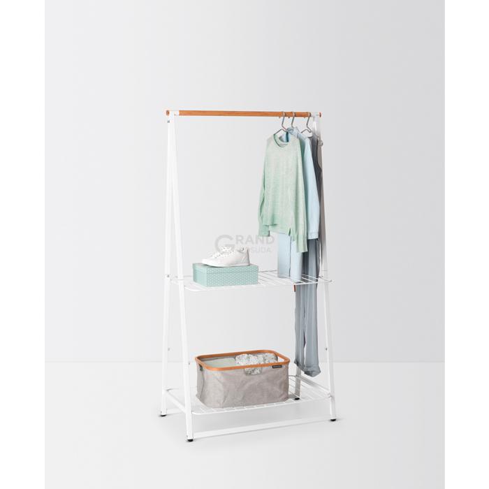 Brabantia Стойка для одежды 190х98,9х57 см белая | https://grandposuda.com.ua