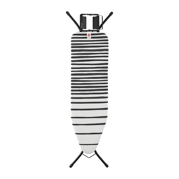 Brabantia Дошка з підставкою для парової праски 124 x 38 см (B) Fading Lines | https://grandposuda.com.ua