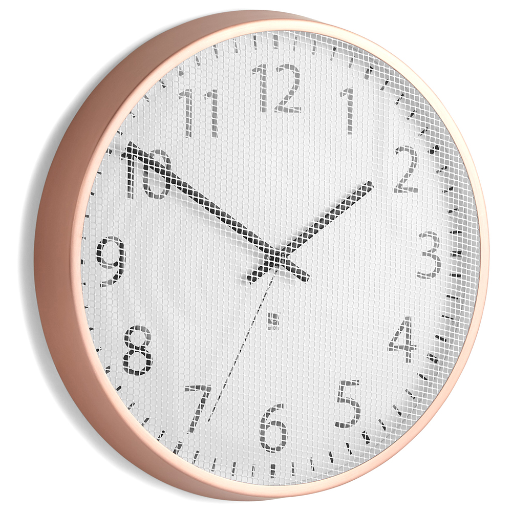 Umbra Часы настенные perftime медь | https://grandposuda.com.ua