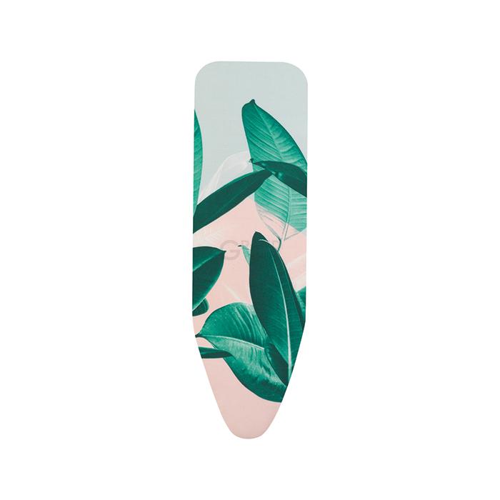 Brabantia Чехол со слоями фетра 4 мм + поролона 4 мм, 124 x 38 см (B) Tropical Leaves | https://grandposuda.com.ua