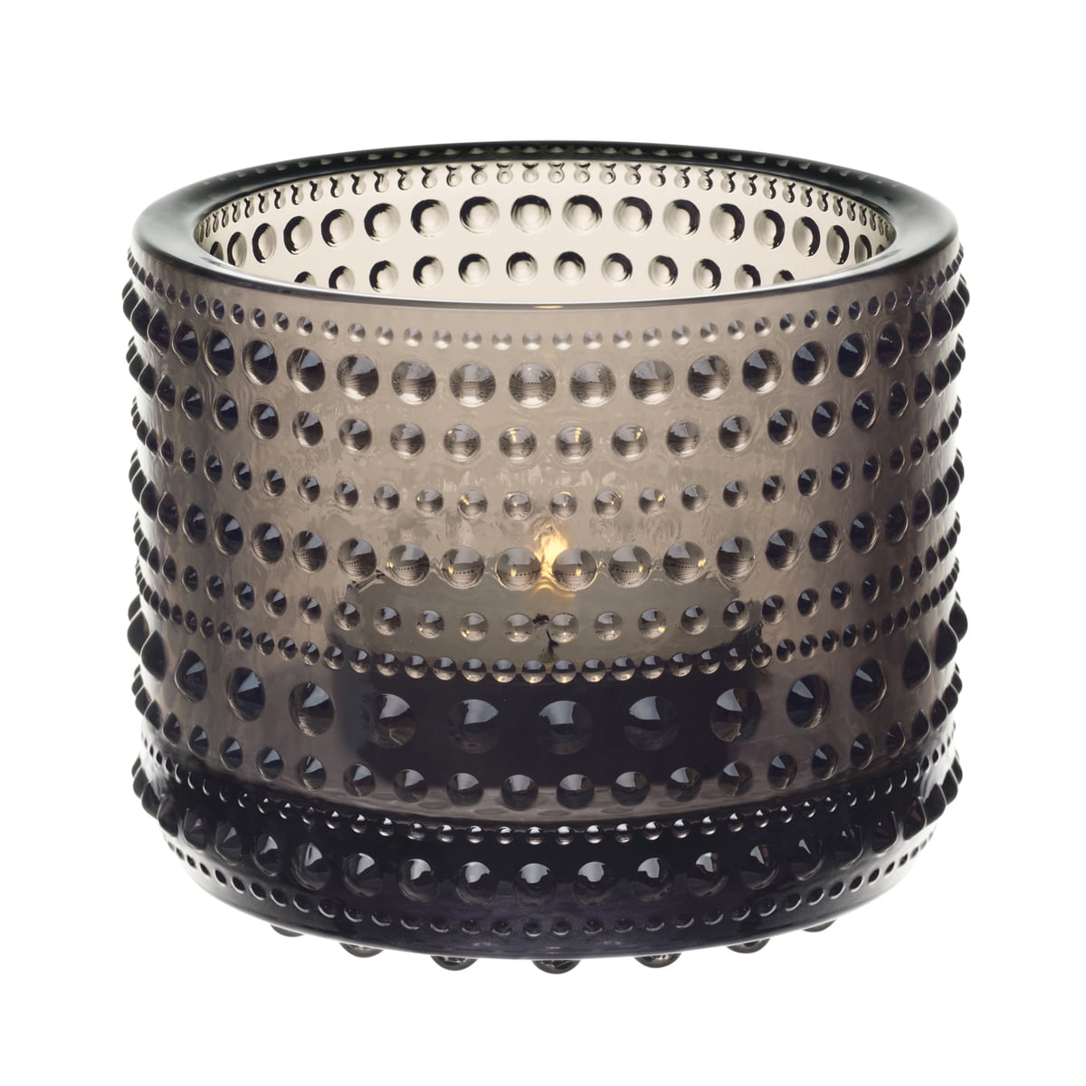 Iittala Подсвечник 6,4х7,7 см песочный Kastehelmi | https://grandposuda.com.ua