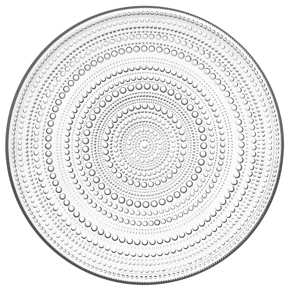 Iittala Блюдо Ø 31,5 см прозрачное Kastehelmi | https://grandposuda.com.ua