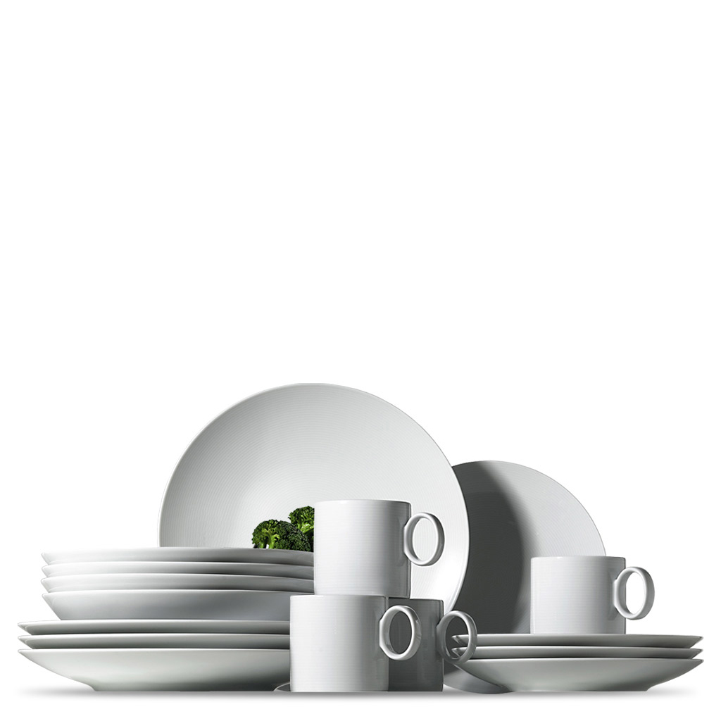 Thomas Набор столовой посуды на 4 персоны, 16 предметов Set No. 3 Loft by Rosenthal Weiß Thomas Набор столовой посуды на 4 персоны, 16 предметов Set No. 3 Loft by Rosenthal Weiß | https://grandposuda.com.ua