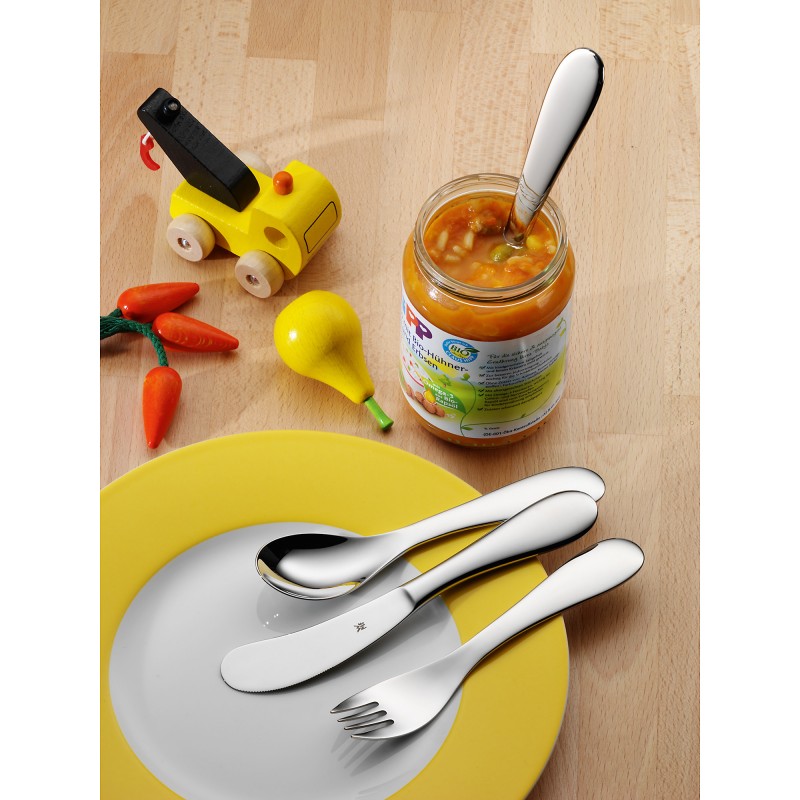 WMF Набір дитячих столових приборів mini 3 предмета Knuddel Kinderartikel | https://grandposuda.com.ua