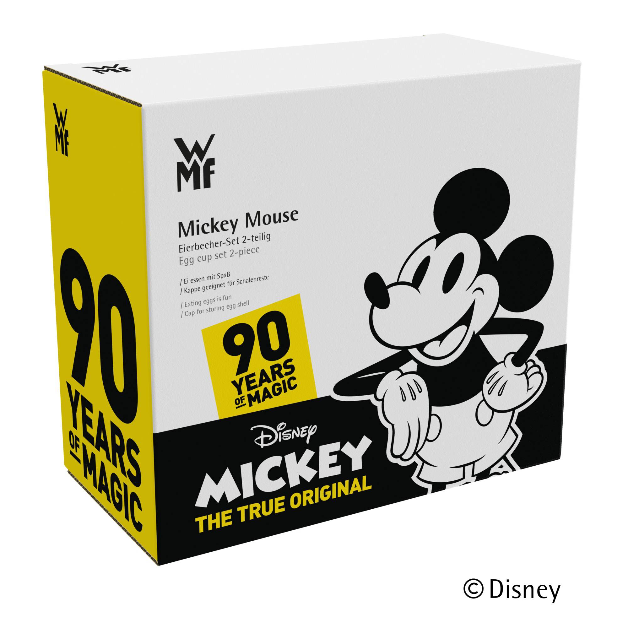 WMF Дитяча підставка для яйця і ложка Mickey Mouse | https://grandposuda.com.ua