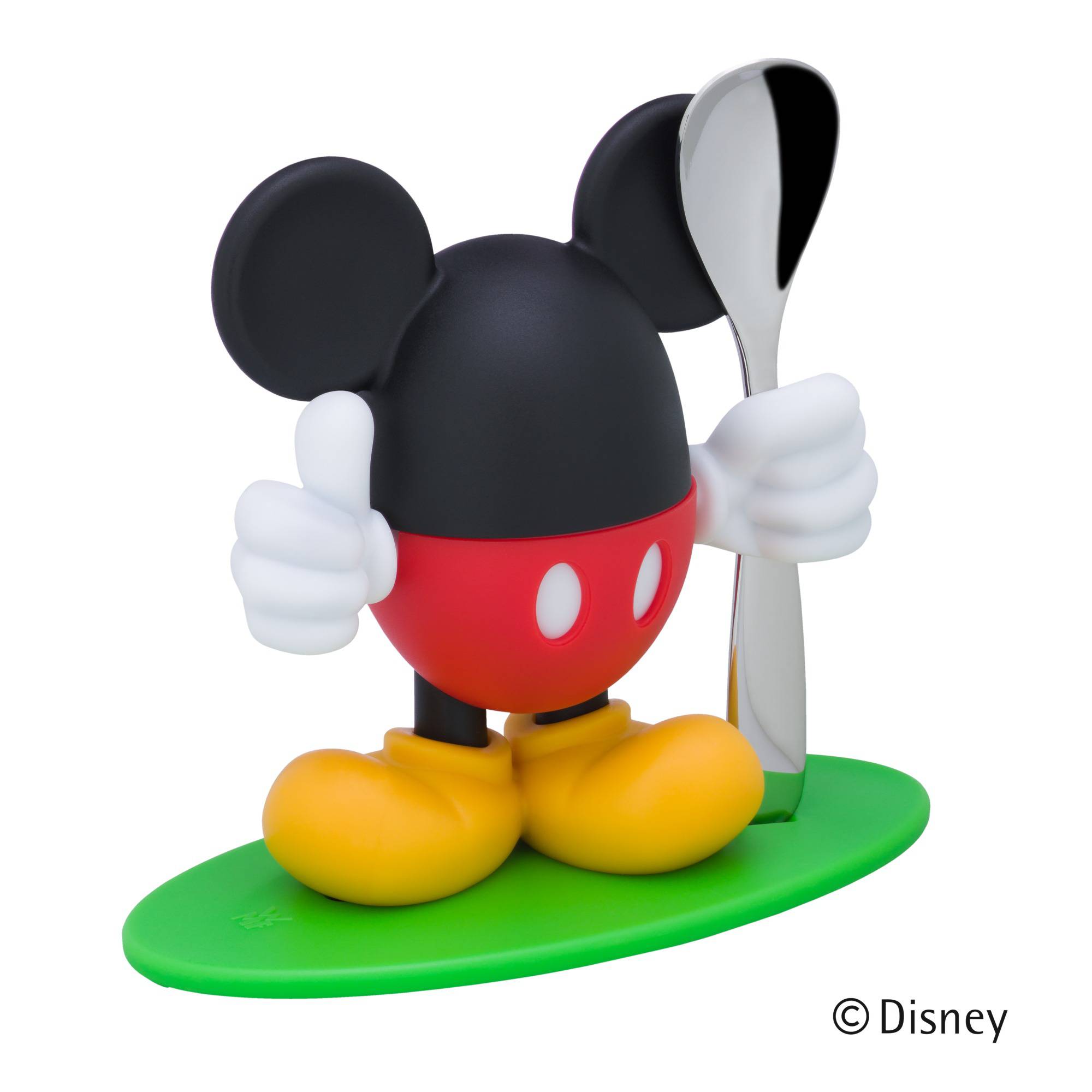 WMF Дитяча підставка для яйця і ложка Mickey Mouse | https://grandposuda.com.ua