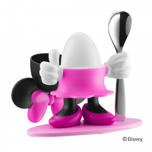WMF Детская подставка для яйца с ложкой Minnie Mouse | https://grandposuda.com.ua