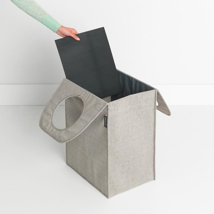 Brabantia Сумка для білизни сіра 55 л | https://grandposuda.com.ua