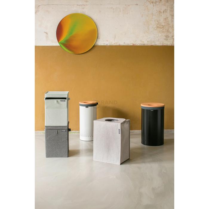 Brabantia Сумка для білизни сіра 55 л | https://grandposuda.com.ua