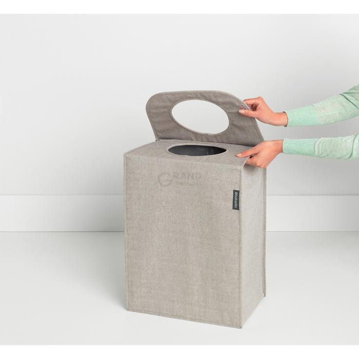 Brabantia Сумка для білизни сіра 55 л | https://grandposuda.com.ua