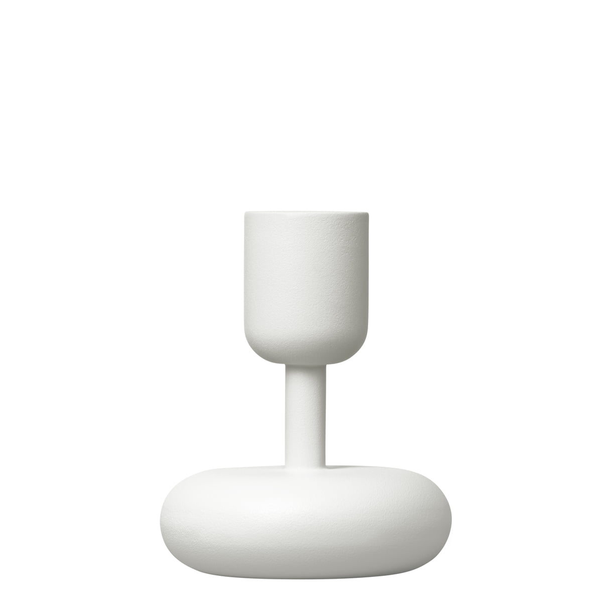 Iittala Підсвічник 10,7х8,6 см білий Nappula | https://grandposuda.com.ua