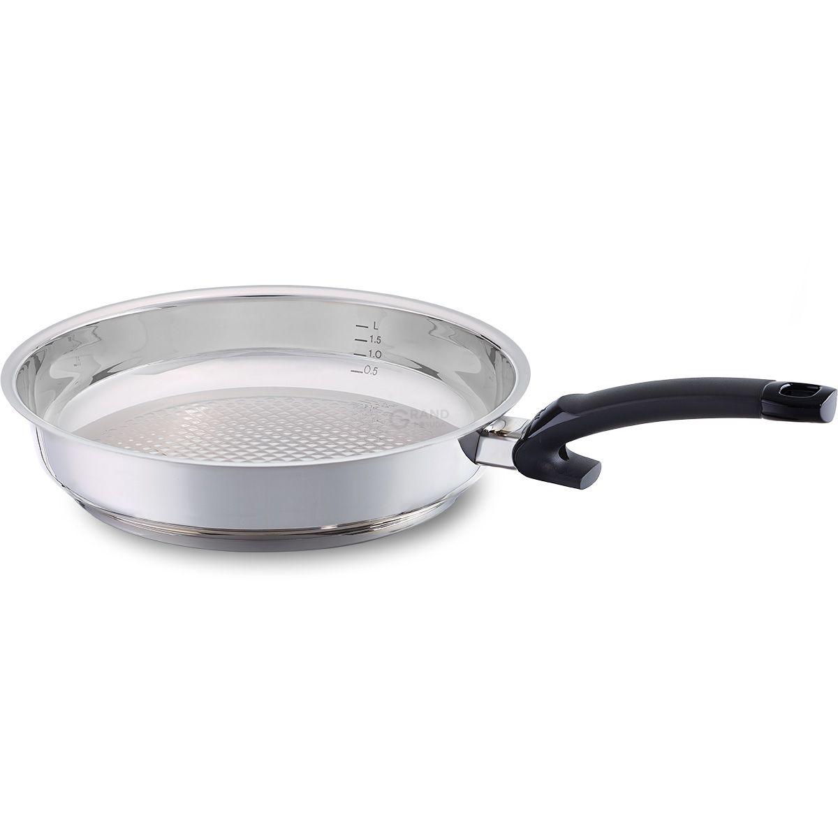Fissler Сковорода 28 см Crispy Steelux Comfort Fissler Сковорода 28 см Crispy Steelux Comfort | https://grandposuda.com.ua