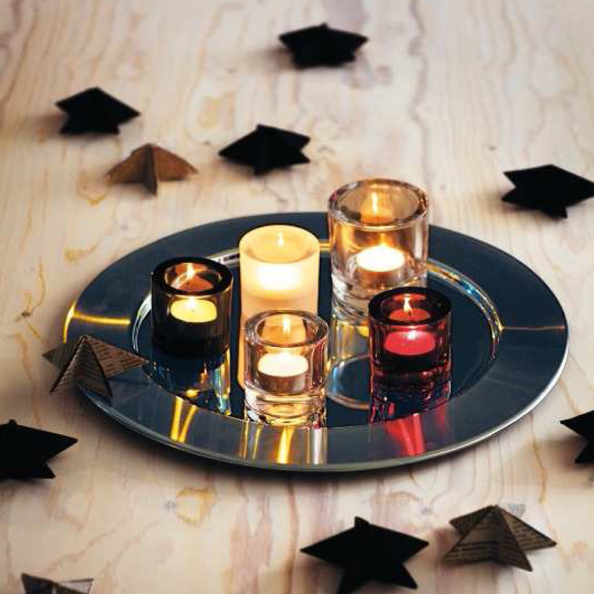 Iittala Тарелка Ø 26 см серебристая Sarpaneva | https://grandposuda.com.ua