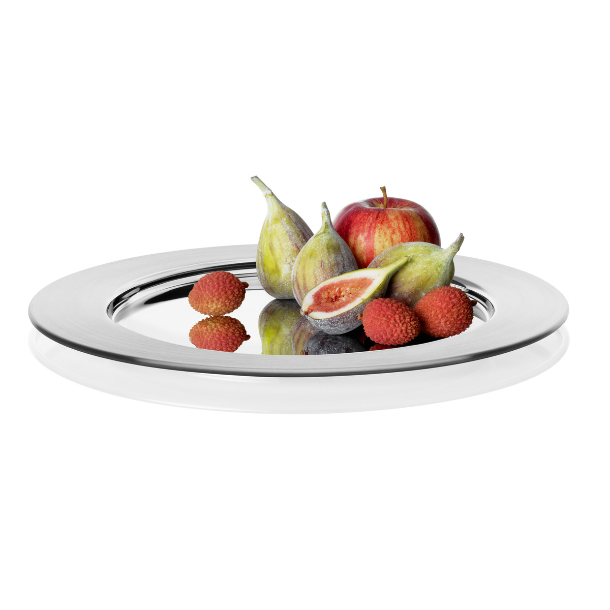 Iittala Тарелка Ø 26 см серебристая Sarpaneva | https://grandposuda.com.ua