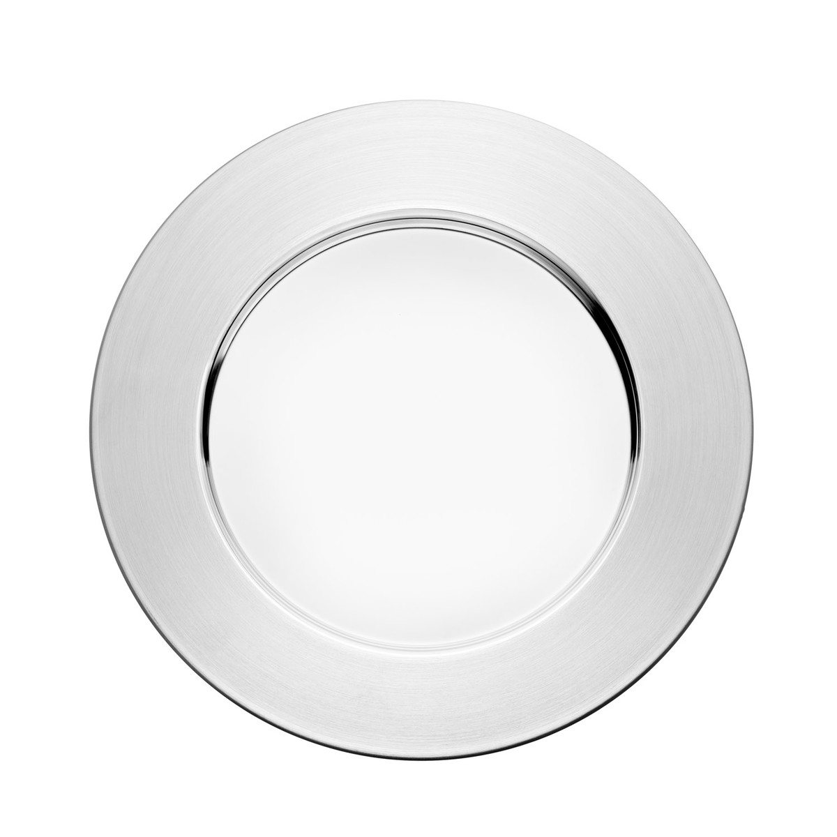Iittala Тарелка Ø 26 см серебристая Sarpaneva | https://grandposuda.com.ua