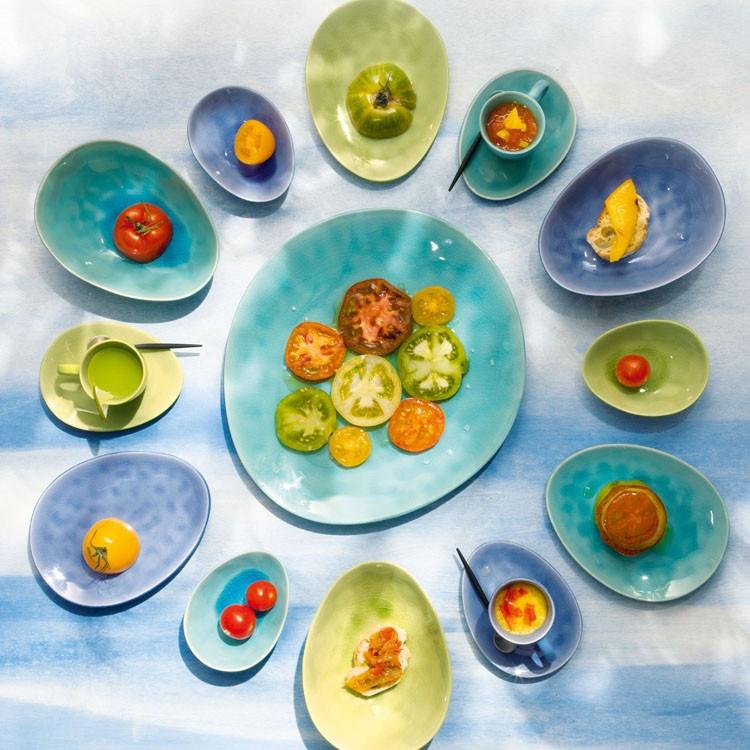 ASA-Selection Блюдце маленькое 11,9 х 9,3 см Turquoise A La Plage | https://grandposuda.com.ua