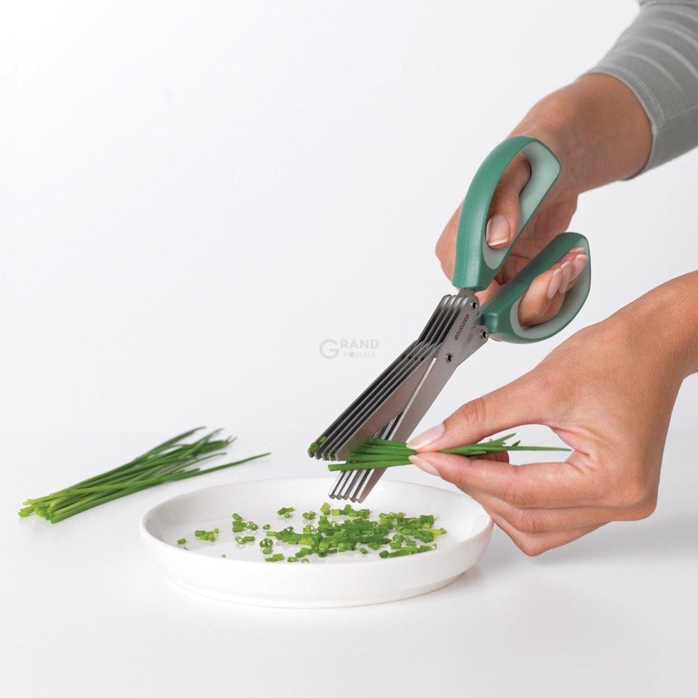 Brabantia Ножницы для зелени 22,5 см зеленые Tasty Colours Plus | https://grandposuda.com.ua