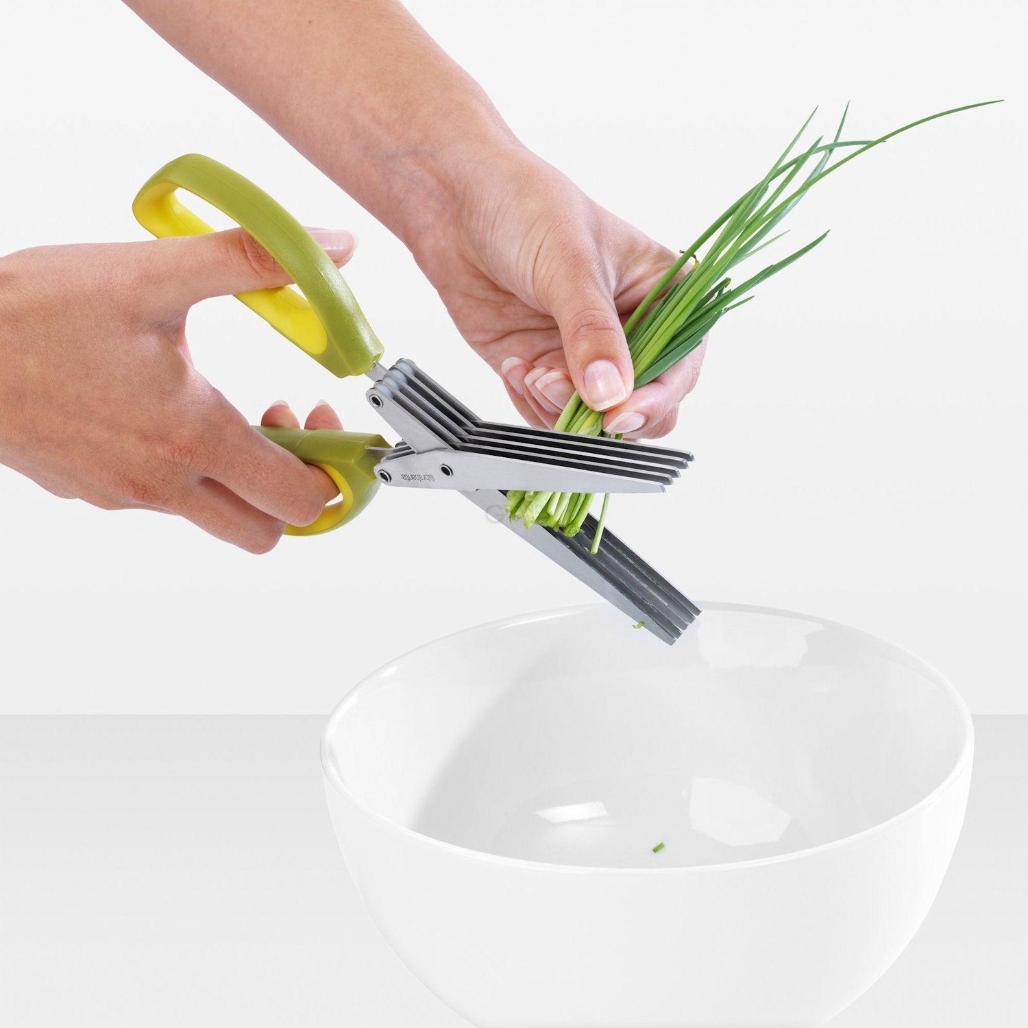 Brabantia Ножницы для зелени 22,5 см зеленые Tasty Colours Plus | https://grandposuda.com.ua