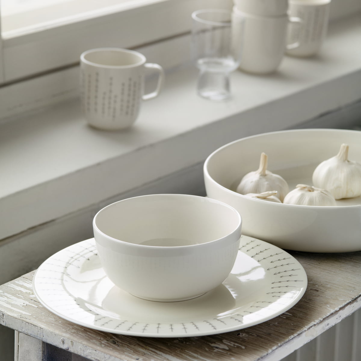 Iittala Пиала Ø 14 см белая Letti Sarjaton | https://grandposuda.com.ua