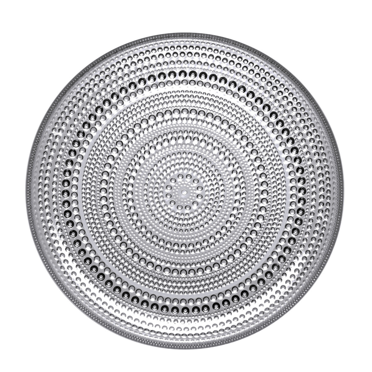 Iittala Блюдо Ø 24,8 см серое Kastehelmi | https://grandposuda.com.ua