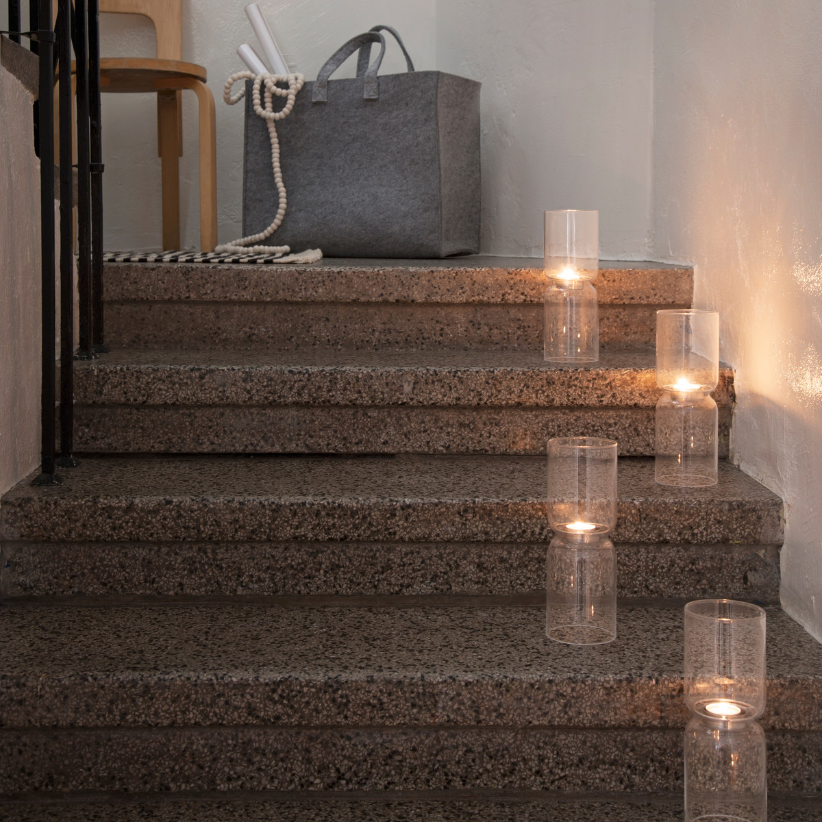 Iittala Підсвічник 60х16,3х16,3х16,3 см прозорий Lantern | https://grandposuda.com.ua