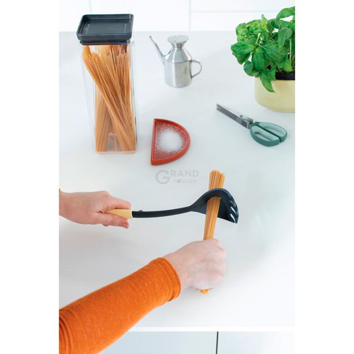 Brabantia Ложка для спагетти 30 см желтая Tasty Colours Plus | https://grandposuda.com.ua