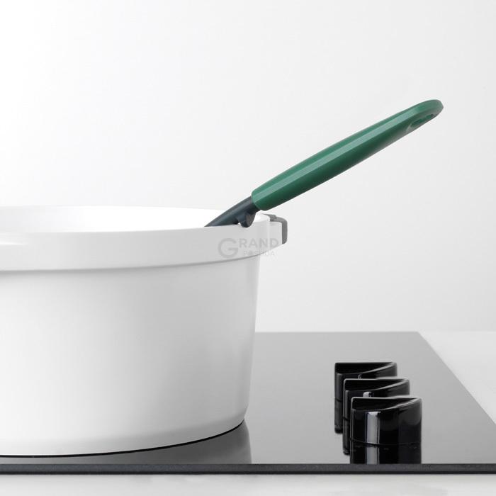 Brabantia Шумовка 31,6 см зеленая Tasty Colours Plus | https://grandposuda.com.ua