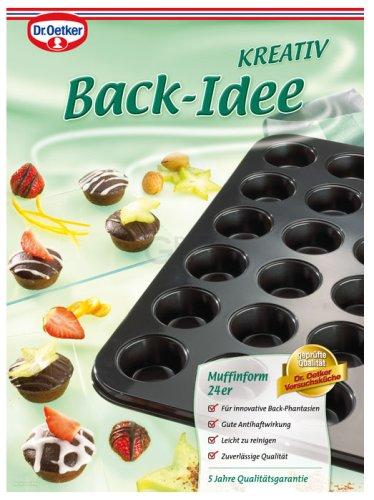 Dr. Oetker Форма для випікання на 24 маффіни Back - Idee Kreativ | https://grandposuda.com.ua