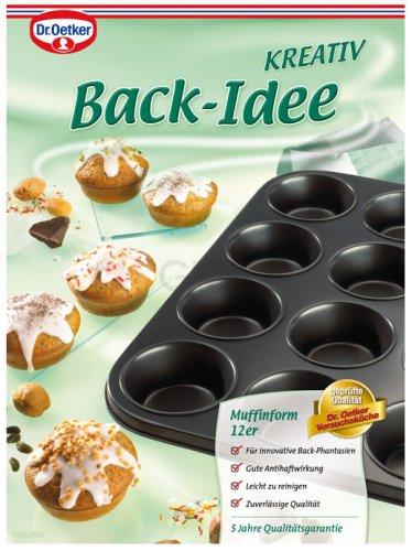 Dr. Oetker Форма для випікання на 12 мафінів Back - Idee Kreativ | https://grandposuda.com.ua