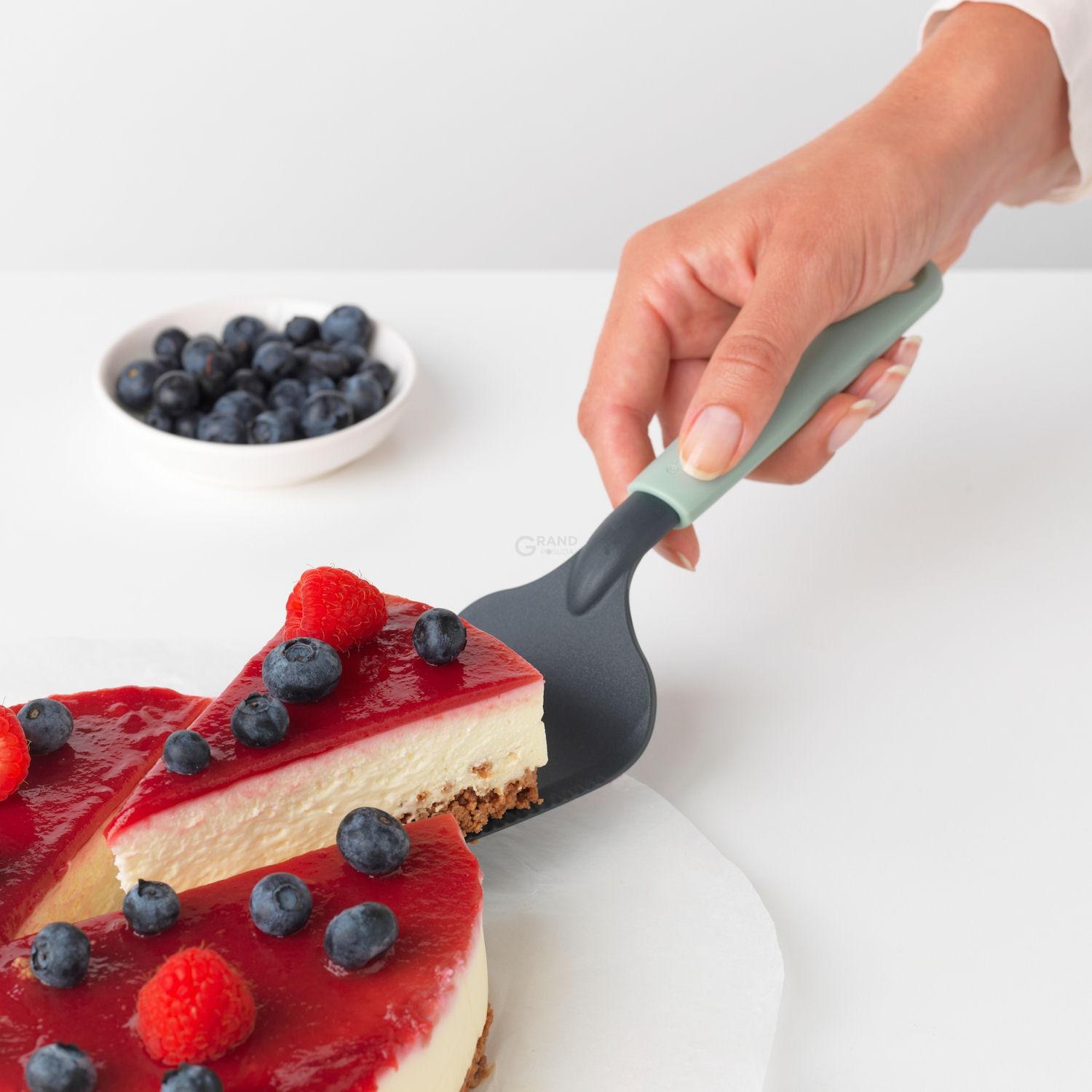 Brabantia Лопатка для торта с режущим краем 28,1 см Tasty Colours Plus | https://grandposuda.com.ua