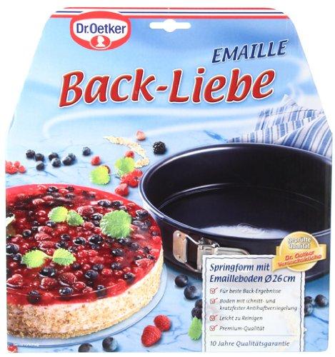 Dr. Oetker Форма для випікання роз’ємна кругла Ø 26 см Back-Liebe | https://grandposuda.com.ua