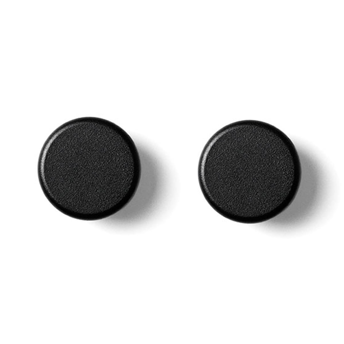 Набір гаків для рушників 4x2x4x4 см чорний Knobs Menu | https://grandposuda.com.ua
