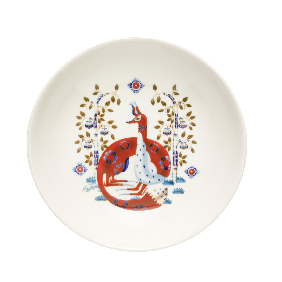 Iittala Тарілка Ø 22 см біла / мульти Taika | https://grandposuda.com.ua