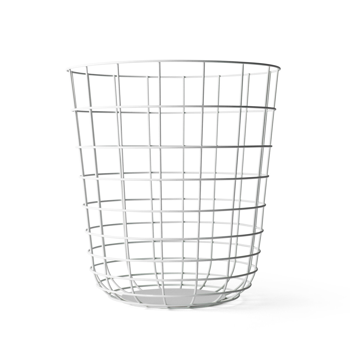 Кошик 35x32x32x32 см біла Wire Menu | https://grandposuda.com.ua