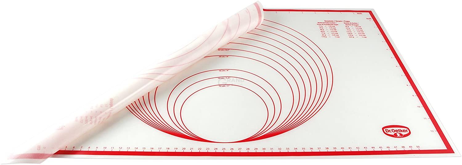 Dr. Oetker Силіконовий килимок для випічки 60 x 40 см | https://grandposuda.com.ua