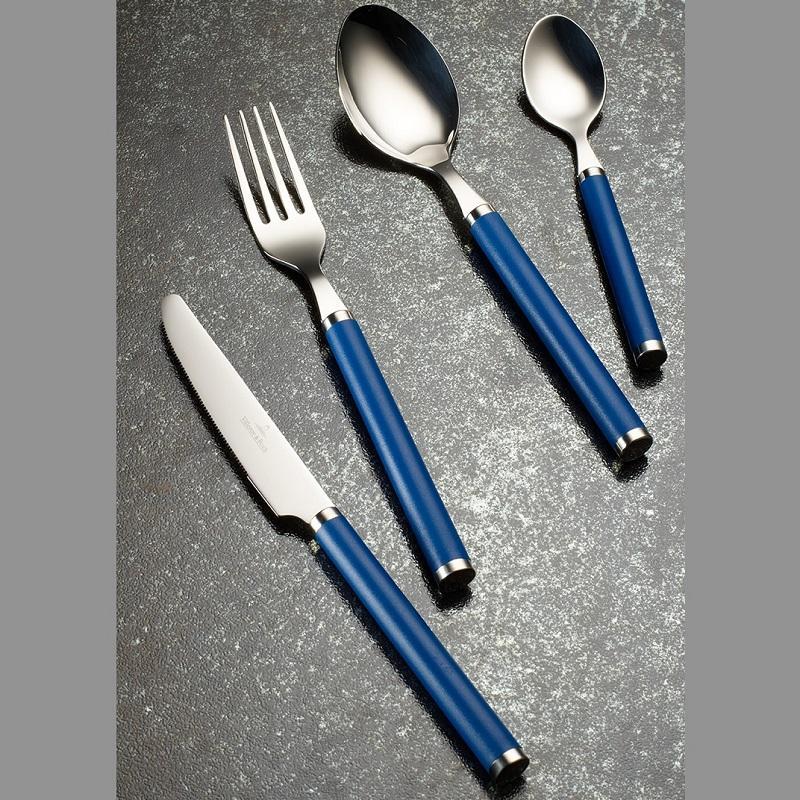 Villeroy & Boch Набор столовых приборов 30 предметов Play! blue ocean brown | https://grandposuda.com.ua