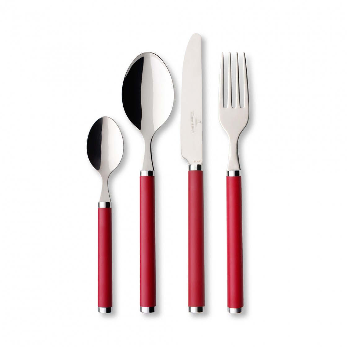 Villeroy & Boch Набор столовых приборов 30 предметов Play! red roses | https://grandposuda.com.ua