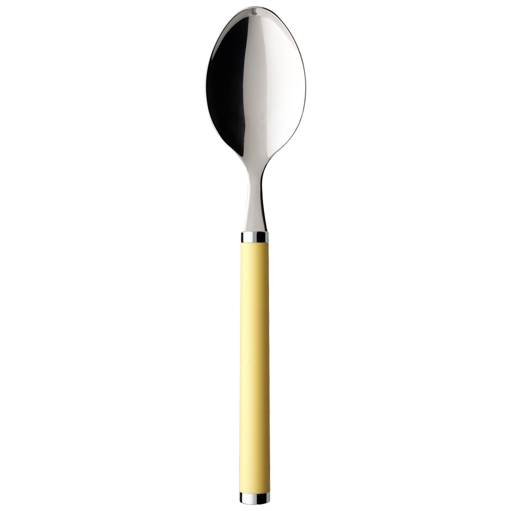 Villeroy & Boch Ложка сервировочная / столовая желтая, 198 мм, Play! | https://grandposuda.com.ua