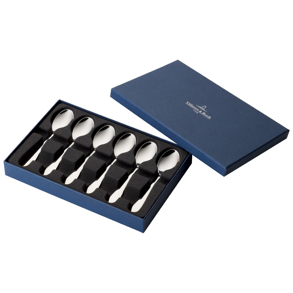 Villeroy & Boch Ложка для эспрессо набор 6 предметов, 120 мм Oscar | https://grandposuda.com.ua