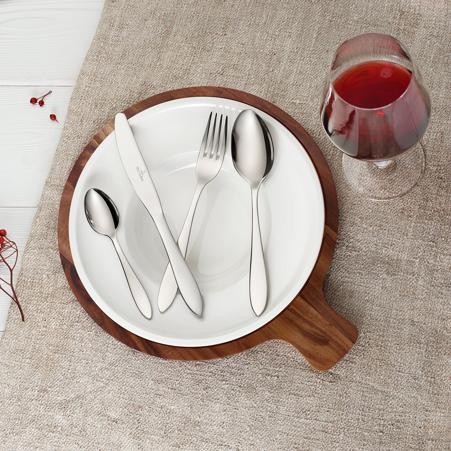 Villeroy & Boch Набор столовых приборов 30 предметов на 6 персон Arthur | https://grandposuda.com.ua