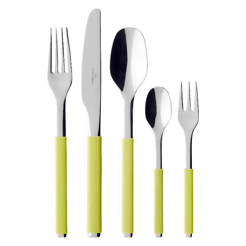 Villeroy & Boch Набор столовых приборов 30 предметов S+ Kiwi Villeroy & Boch Набор столовых приборов 30 предметов S+ Kiwi | https://grandposuda.com.ua