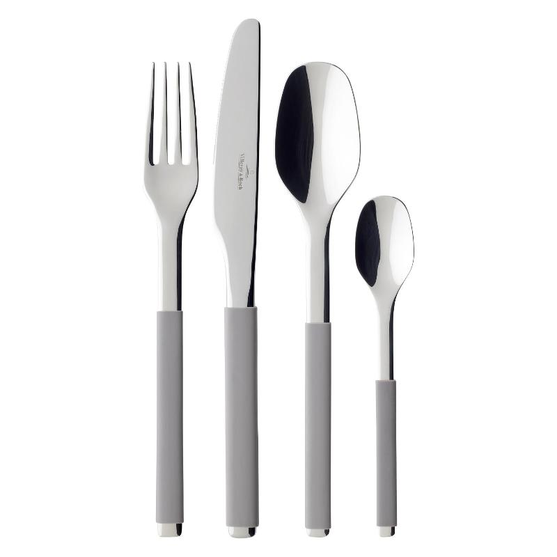 Villeroy & Boch Набор столовых приборов 24 предметов S+ Taupe Villeroy & Boch Набор столовых приборов 24 предметов S+ Taupe | https://grandposuda.com.ua