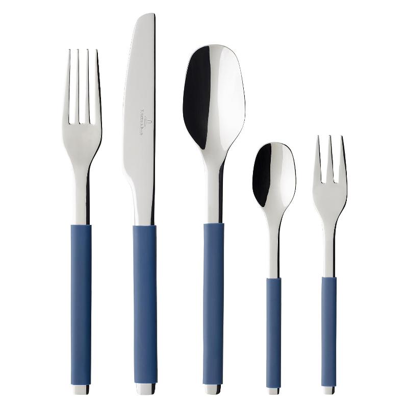 Villeroy & Boch Набір столових приборів 30 предметів S + Blueberry | https://grandposuda.com.ua