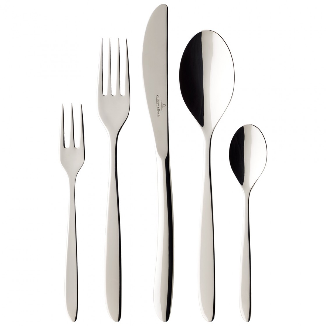 Villeroy & Boch Набор столовых приборов 30 предметов SoftWave | https://grandposuda.com.ua