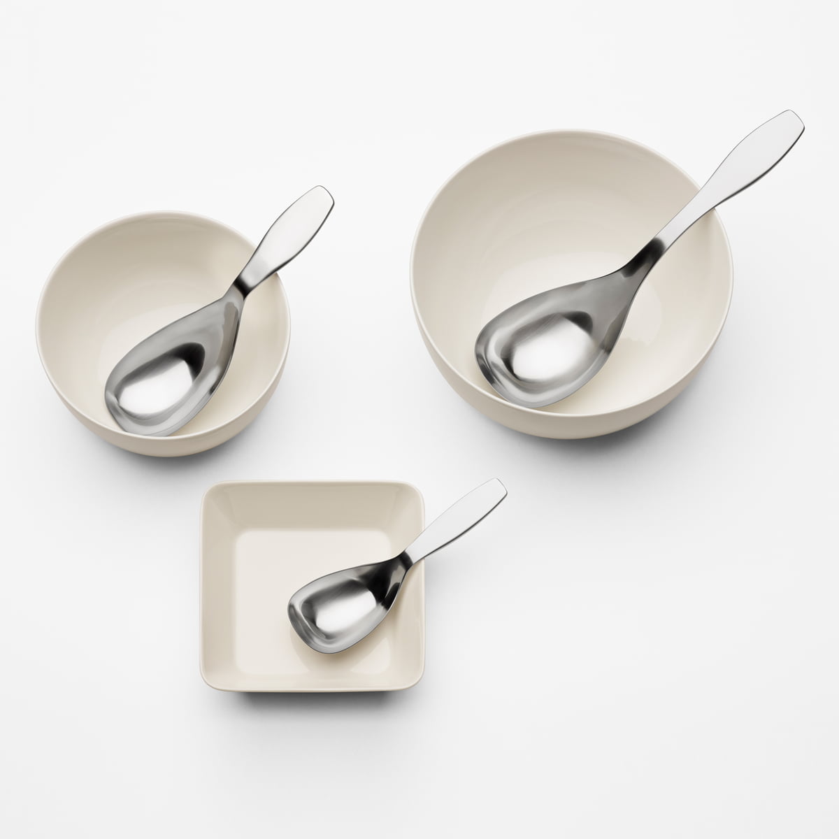 Iittala Ложка сервировочная 6х18,5 см серебристая Collective Tools | https://grandposuda.com.ua