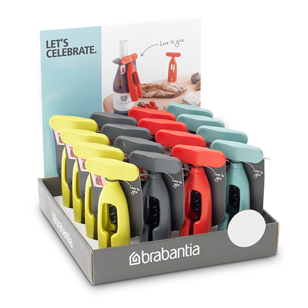 Brabantia Штопор Tasty Colours Plus 16 см | https://grandposuda.com.ua